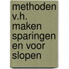 Methoden v.h. maken sparingen en voor slopen by Unknown