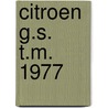 Citroen g.s. t.m. 1977 door Kirstie Ball
