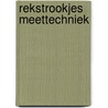 Rekstrookjes meettechniek door Potma