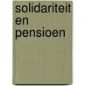 Solidariteit en pensioen door Vorselen