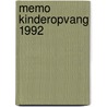 Memo kinderopvang 1992 door Smit