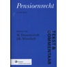 Pensioenrecht door M. Dommerholt