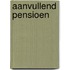 Aanvullend pensioen