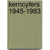 Kerncyfers 1945-1983 door Pim Fortuyn