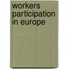 Workers participation in europe door Kolvenbach
