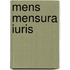 Mens mensura iuris