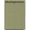 Afkortingenmemo by Unknown