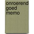 Onroerend goed memo