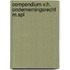 Compendium v.h. ondernemingsrecht m.spl