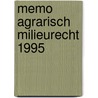 Memo agrarisch milieurecht 1995 door Onbekend