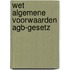 Wet algemene voorwaarden agb-gesetz