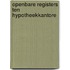 Openbare registers ten hypotheekkantore