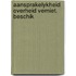 Aansprakelykheid overheid verniet. beschik