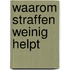 Waarom straffen weinig helpt