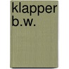 Klapper b.w. by Stein