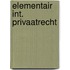 Elementair int. privaatrecht