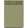 Troubles en doubles burgerl.procesrecht by Snyders
