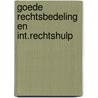 Goede rechtsbedeling en int.rechtshulp door Swart