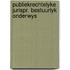 Publiekrechtelyke jurispr. bestuurlyk onderwys