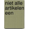 Niet alle artikelen een door Pitlo
