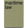 Maritime law door Institute of Maritime Law