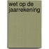 Wet op de jaarrekening