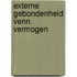Externe gebondenheid venn. vermogen