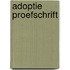 Adoptie proefschrift
