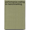 Performance-meting en benchmarking by Unknown