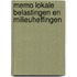 Memo lokale belastingen en milieuheffingen