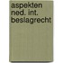 Aspekten ned. int. beslagrecht