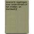 Overzicht regelingen voor ondernemers in het midden- en kleinbedrijf