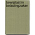 Bewijslast in belastingzaken