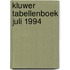 Kluwer tabellenboek juli 1994