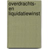Overdrachts- en liquidatiewinst door J. Spaanstra