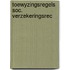 Toewyzingsregels soc. verzekeringsrec