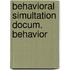 Behavioral simultation docum. behavior