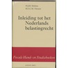 Inleiding tot het Nederlands belastingrecht door H.J. Hofstra