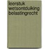 Leerstuk wetsontduiking belastingrecht
