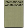 Internationale Winstallocatie door G.M.M. Michielse