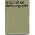 Legaliteit en belastingrecht
