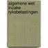 Algemene wet inzake ryksbelastingen
