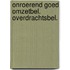Onroerend goed omzetbel. overdrachtsbel.
