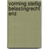 Vorming stellig belastingrecht enz