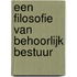 Een filosofie van behoorlijk bestuur