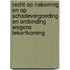 Recht op nakoming en op schadevergoeding en ontbinding wegens tekortkoming