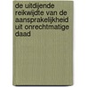 De uitdijende reikwijdte van de aansprakelijkheid uit onrechtmatige daad door Onbekend