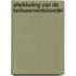 Afwikkeling van de faillissementsboedel