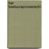 Het bestuursprocesrecht