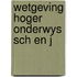 Wetgeving hoger onderwys sch en j